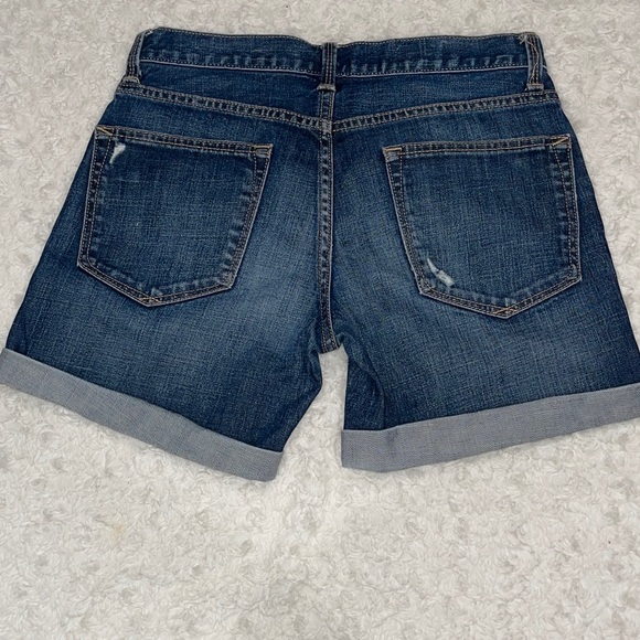 GAP 1969 SEXY BOYFRIEND SHORTS size 24 in Fleut Wash slightly distressed. EUC - Picture 3 of 14